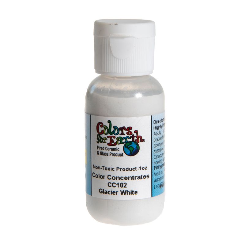 Glacier White Colour Concentrate 1oz - Colours for Earth - Warm Glass