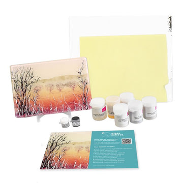 Glass School Project Kit: Savannah Sunset - Warm Glass