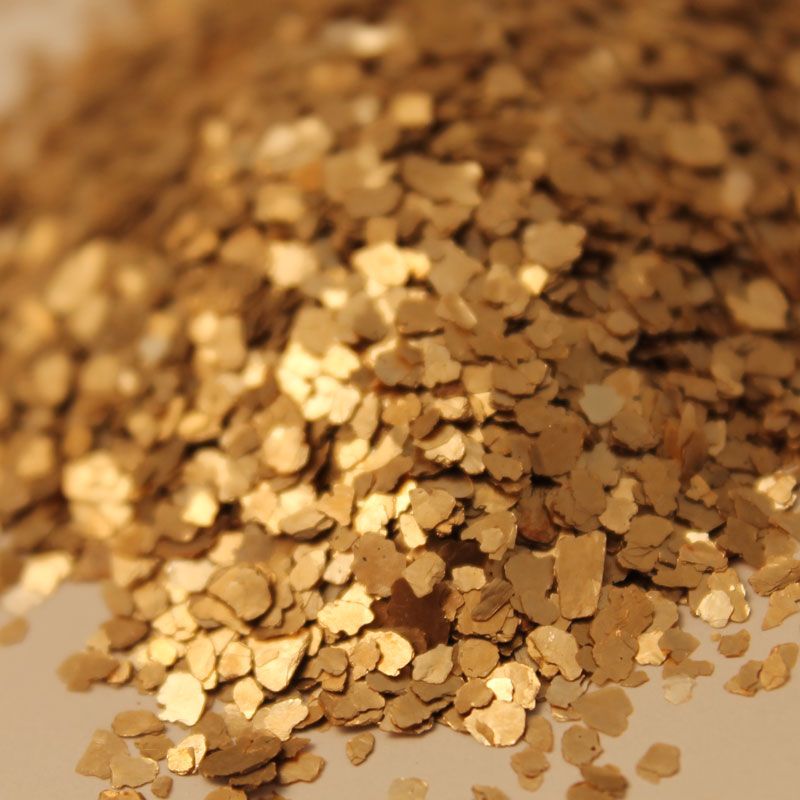 Gold Flakes - 50g - Warm Glass