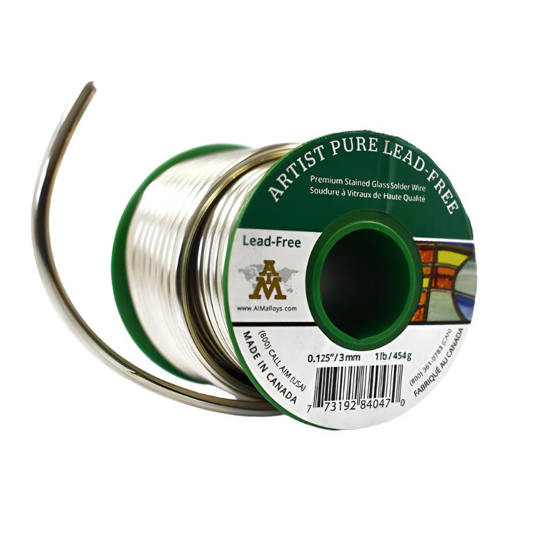 Lead Free Solder 454g Spool - Warm Glass