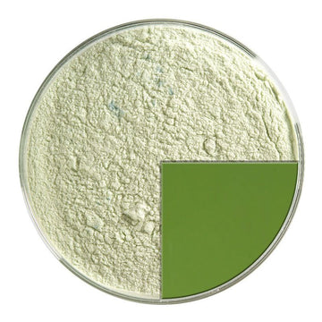 Olive Green Opal Powder 0212.08 - Warm Glass