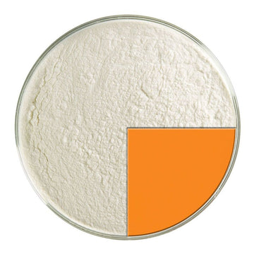 Pumpkin Orange Opal Powder 0321.08 - Warm Glass