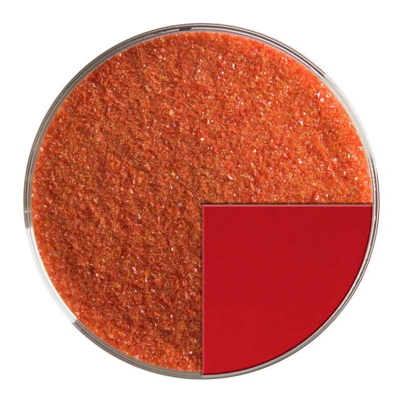 Red Opal Fine Frit 0124.01 - Warm Glass