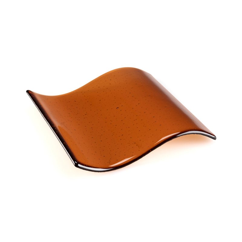 Small Double Curve Mould 8350 (24cm x 20cm x 4.5cm) - Warm Glass