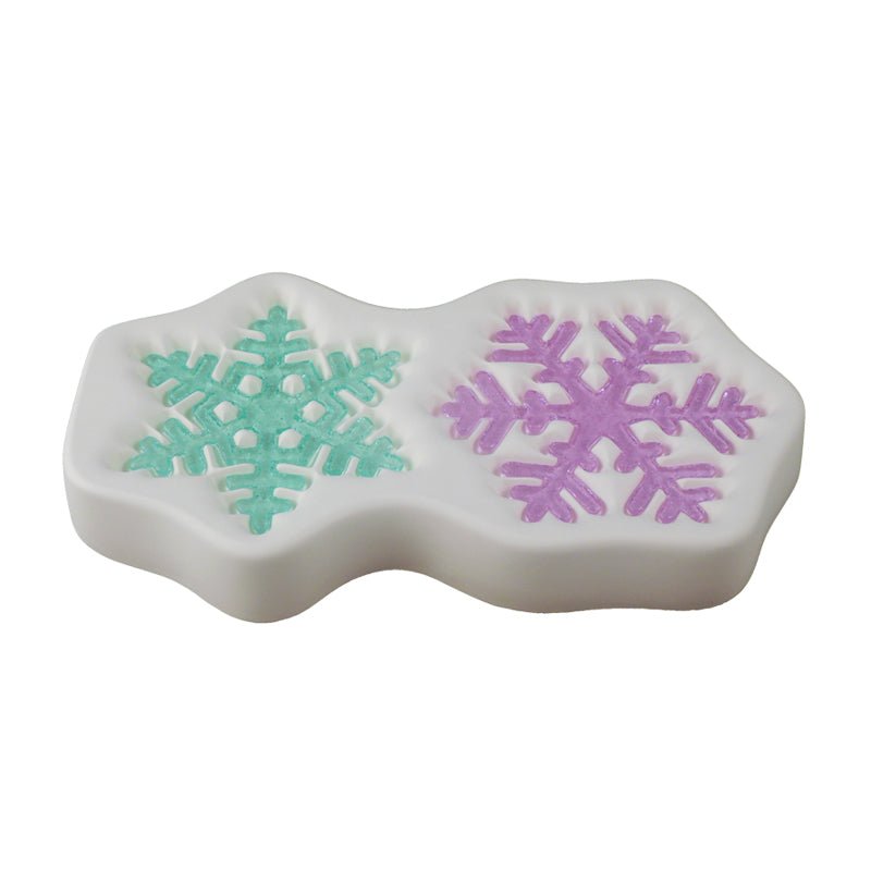 Small Snowflake Mould - Warm Glass