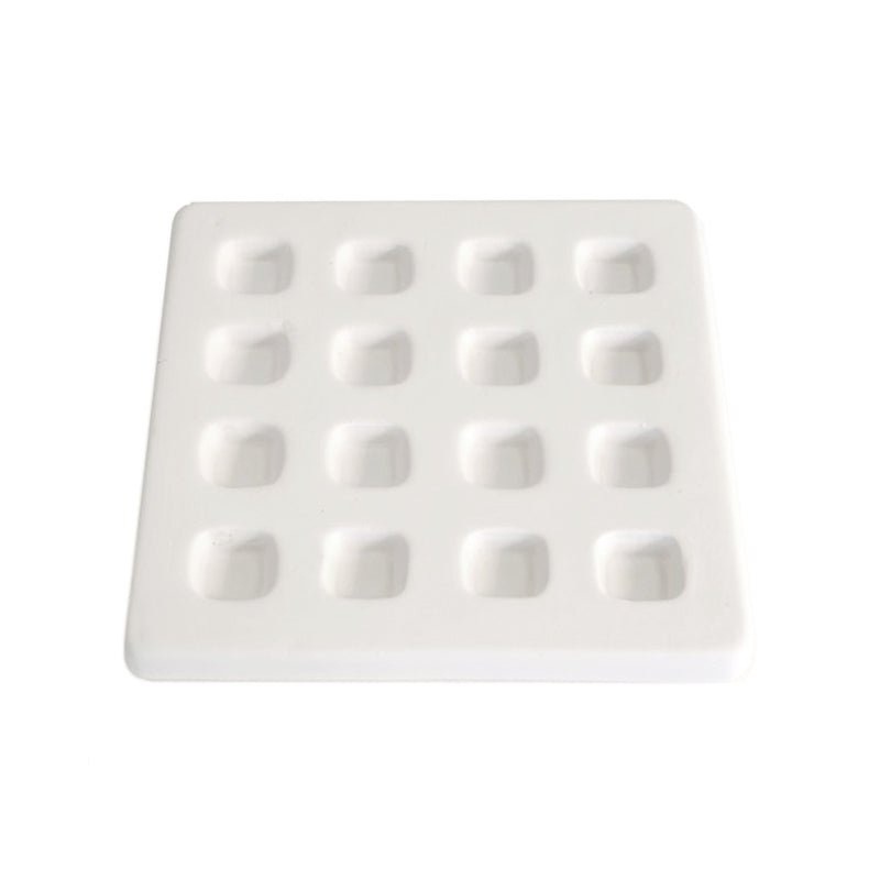 Square Earring Pod Mould - Warm Glass