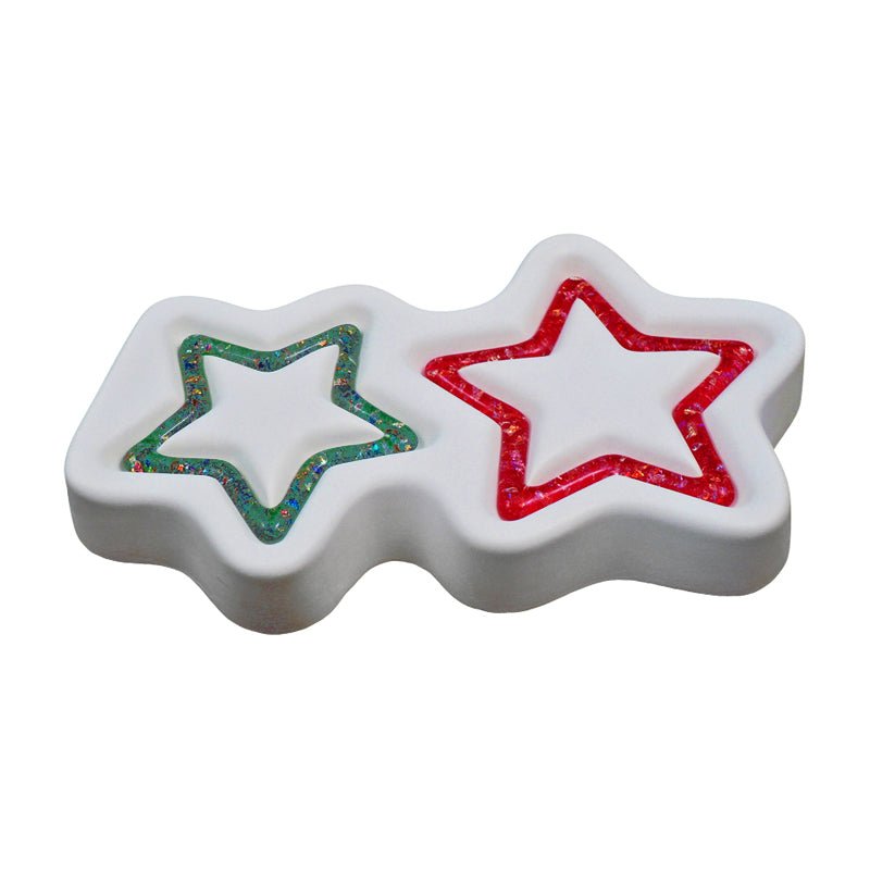 Stars Mould - Warm Glass