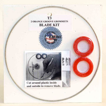 Taurus Ring Saw 3 Standard Replacement Blade Kit - Warm Glass