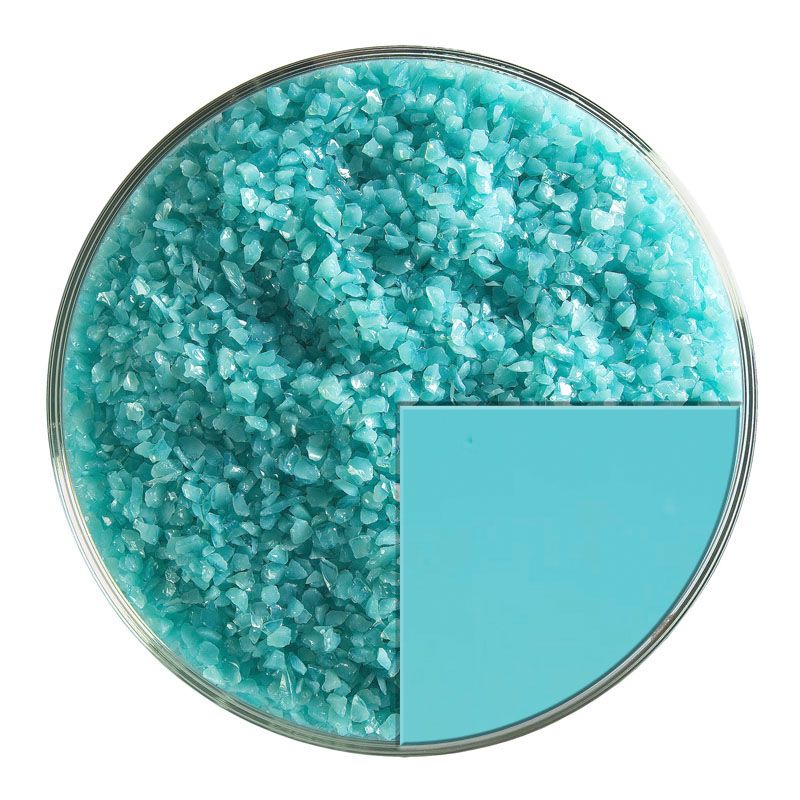 Turquoise Blue Opal Medium Frit 0116.02 - Warm Glass