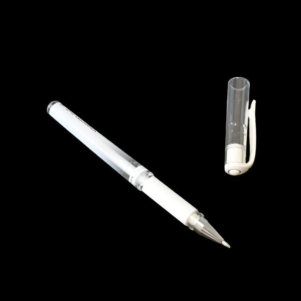 White Writing Pen Warm Glass